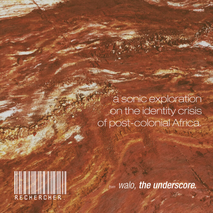 Walo, The Underscore Makes His Debut with “Rechercher” EP.